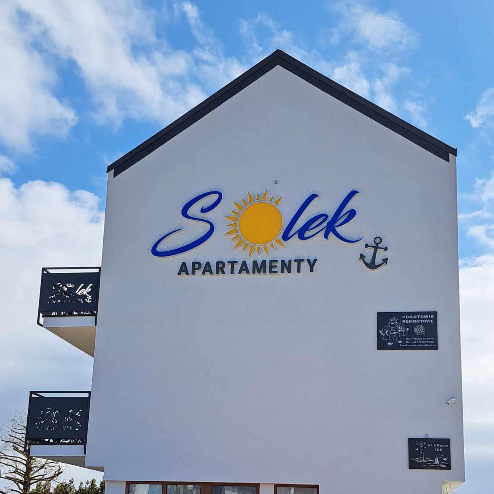 Solek Apartamenty I Pokoje Goscinne Großmöllen Exterior foto